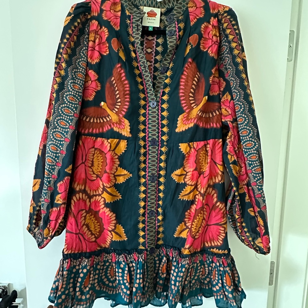 Colorful Floral Farm Rio Dress